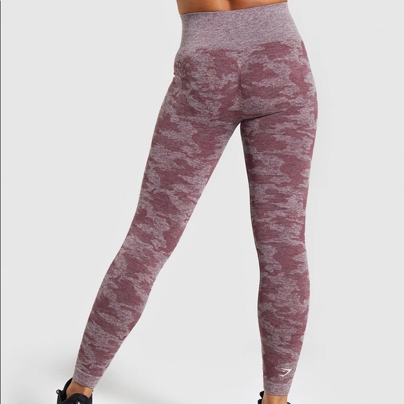Gymshark Camo Seamless Leggings - Picture 2 of 2